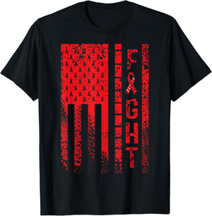 Fight Squamous Cell Carcinoma Awareness T-Shirt - T-Shirt | Black