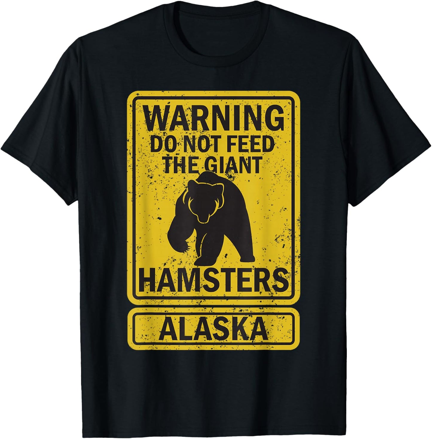 Funny Alaska Grizzly Brown Kodiak Bear Gift Women T-Shirt - T-Shirt | Black