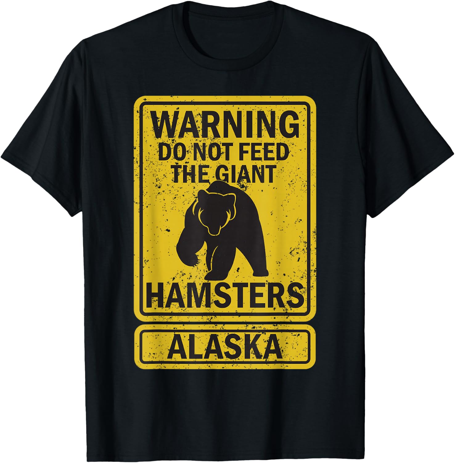 Funny Alaska Grizzly Brown Kodiak Bear Gift Women T-Shirt - T-Shirt | Black