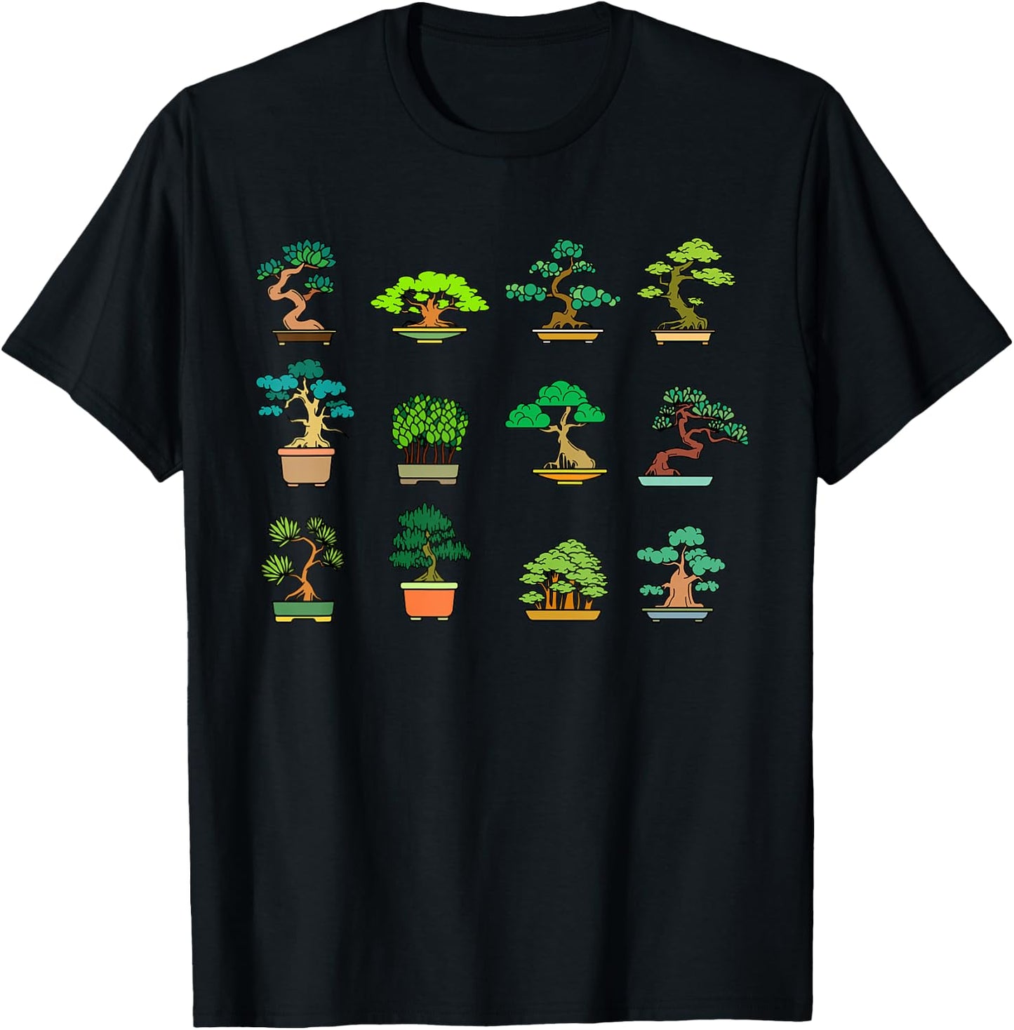 Funny Bonsai Tree Whisperer Japanese Gardening Zen Gifts T-Shirt - T-Shirt | Black