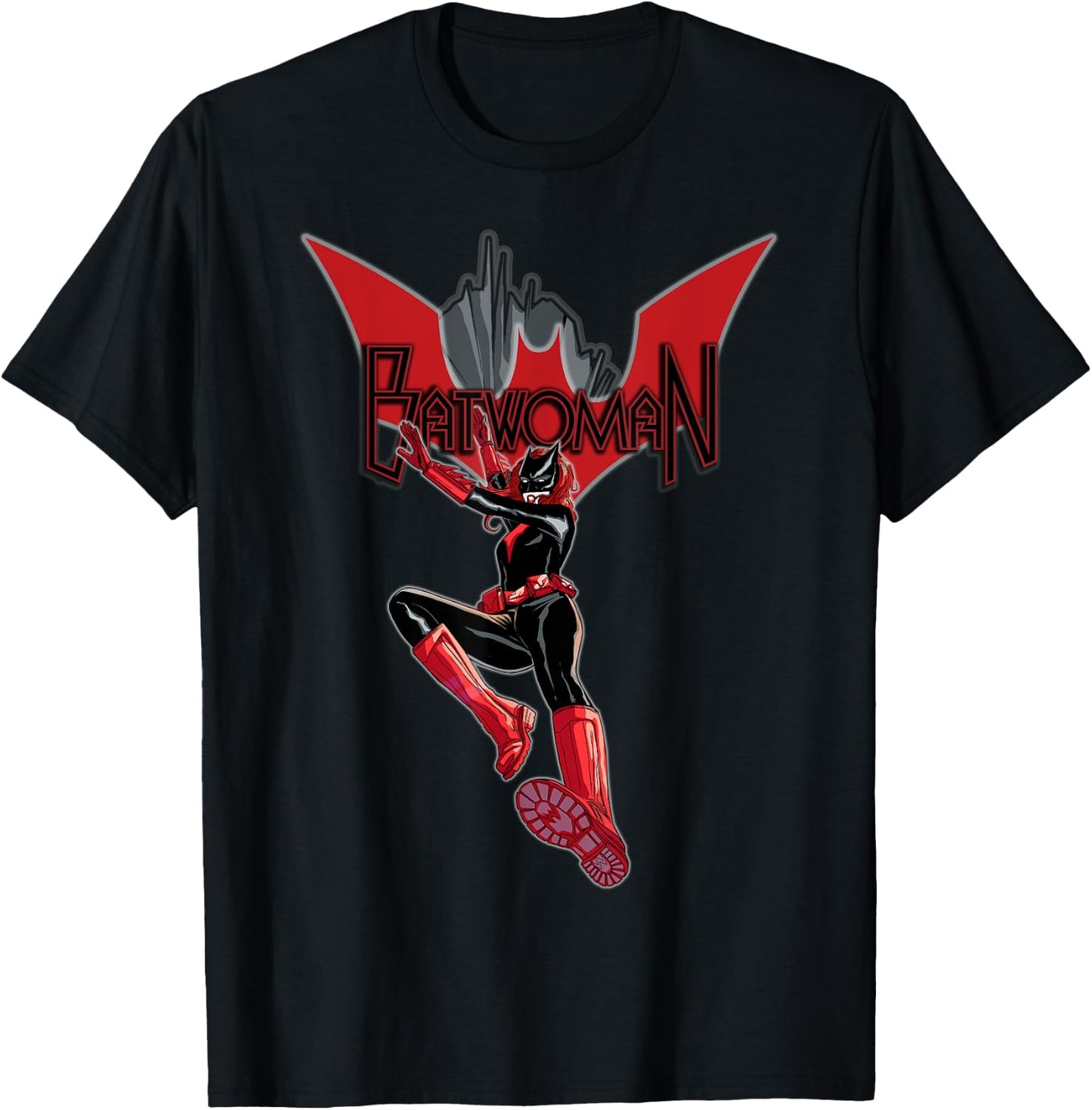 DC Batwoman Logo Entrance T-Shirt - T-Shirt | Black