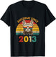 12th Birthday Funny girls boys 12 Years Awesome Since 2013 T-Shirt - T-Shirt | Black