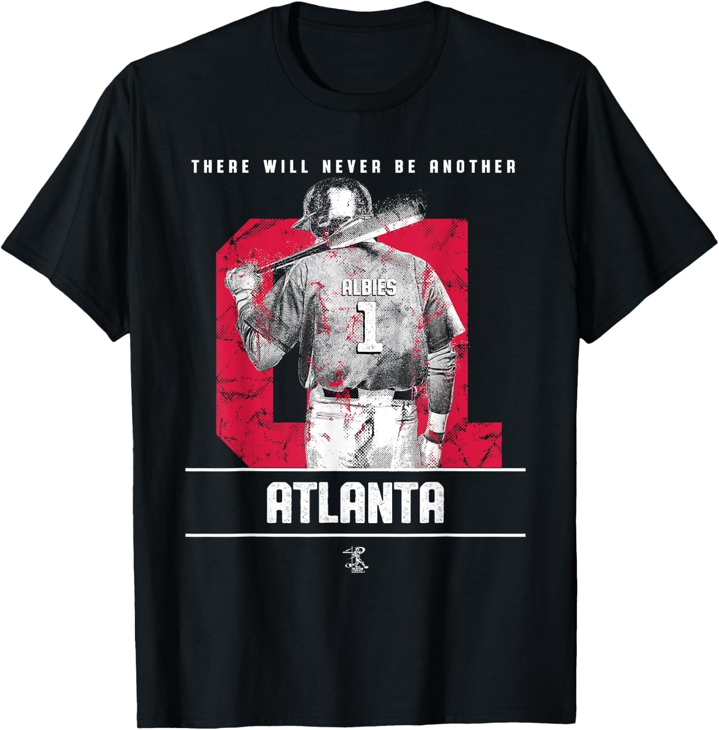 Ozzie Albies - There Will Never Be Another - Apparel T-Shirt - T-Shirt | Black