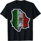 Chihuahua Mexico Mapa Bandera Mexicana State T-Shirt - T-Shirt | Black