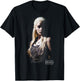 Game Of Thrones Daenerys Targaryen Dark Portrait T-Shirt - T-Shirt | Black