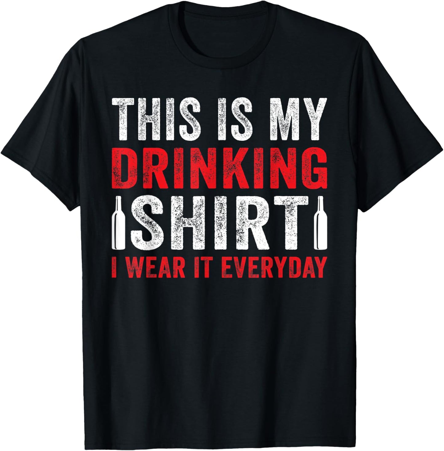 This Is My Beer Drinking Shirt I Wear It Everyday T-Shirt - T-Shirt | Black