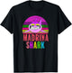 Madrina Shark Funny Spanish Godmother Vintage T-Shirt - T-Shirt | Black