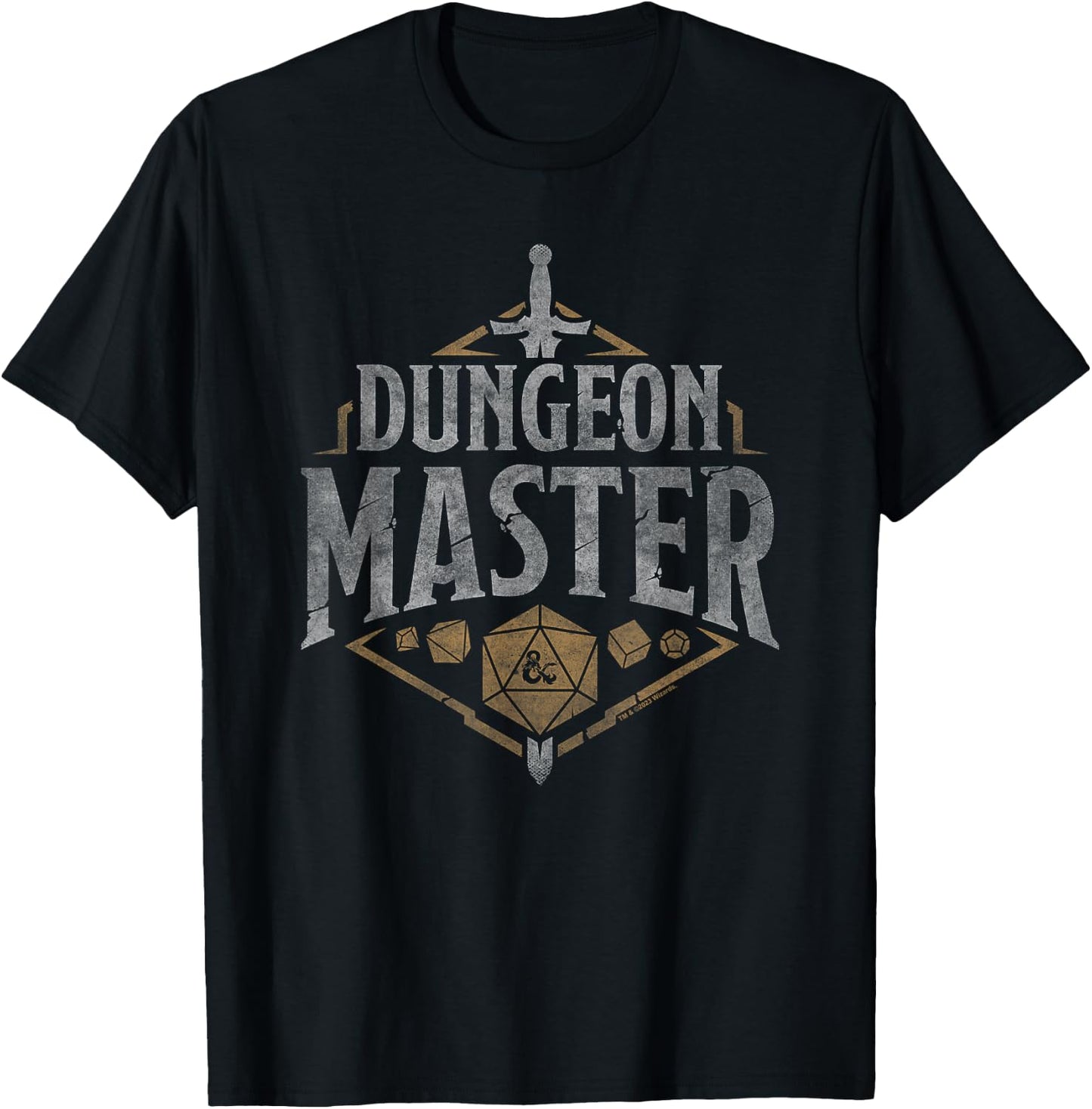 Dungeons & Dragons Dungeon Master T-Shirt - T-Shirt | Black