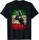 Mexico Bull Riding Ranch Rider Mexican T-Shirt - T-Shirt | Black