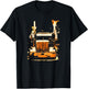 Trucker - Semi Truck Rig T-Shirt - T-Shirt | Black