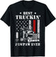 Best Truckin' Pawpaw Ever Flag Father's Day T-Shirt - T-Shirt | Black