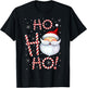 Christmas Santa Claus Candy Cane by Christmas Santa Claus Candy Cane for -Adults & Kids, Black, Small, Short Sleeve T-Shirt - T-Shirt | Black