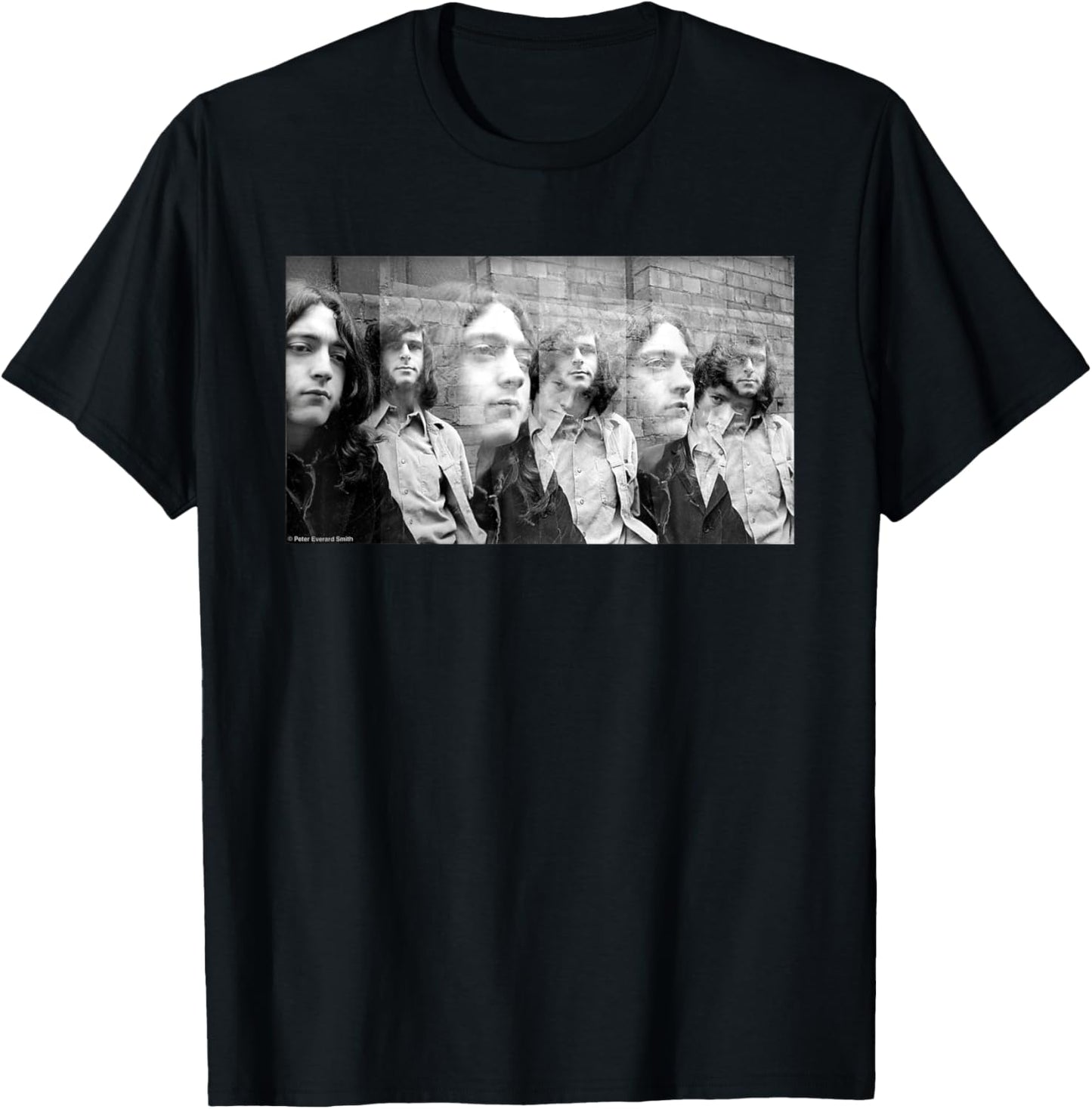 Rory Gallagher With Band Taste By Everard Smith T-Shirt - T-Shirt | Black