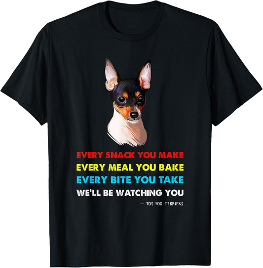 Toy Fox Terrier Dog Shirt | Toy Fox Terrier T-Shirt - T-Shirt | Black