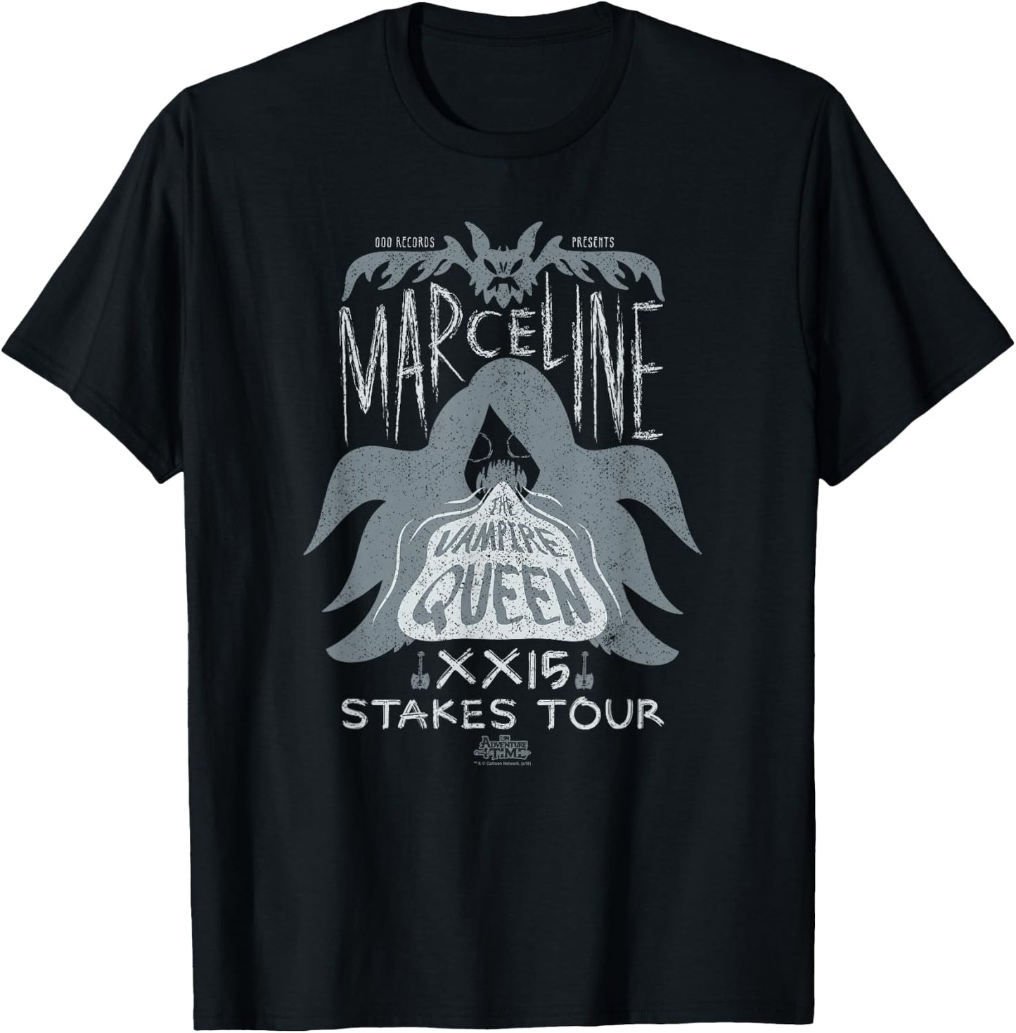 Adventure Time Marceline Vampire Queen Poster T-Shirt - T-Shirt | Black