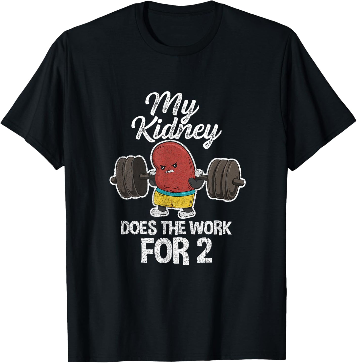 Organ Donation Design for a Kidney Donor ,Black,Small T-Shirt - T-Shirt | Black
