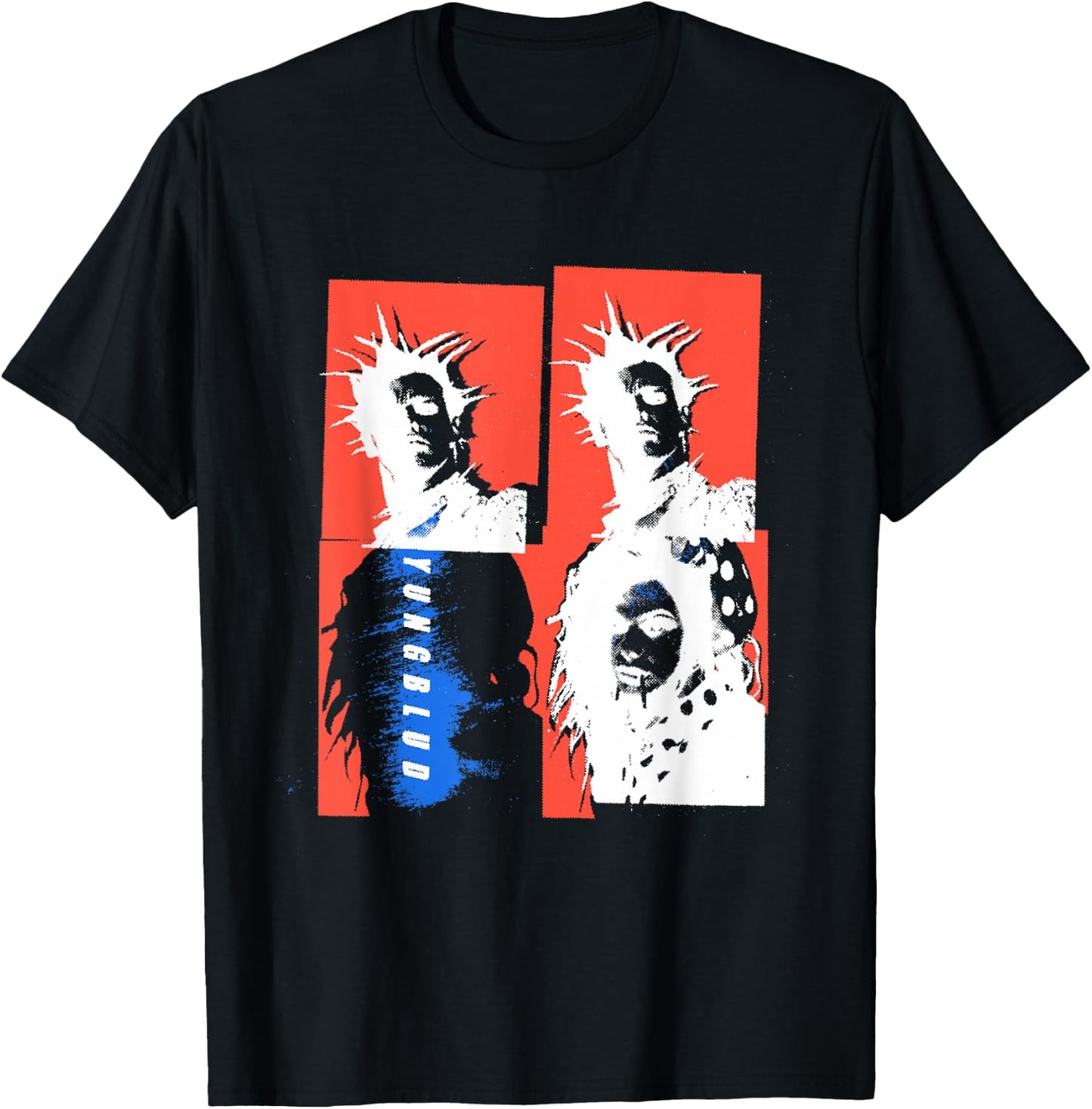 Official Yungblud Graphic Deadhappy Black T-Shirt - T-Shirt | Black