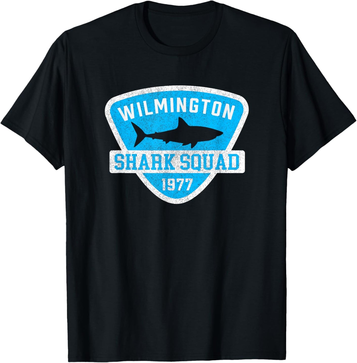 Kids Wilmington NC Shark Vacation Boys Girls Toddler T-Shirt - T-Shirt | Black