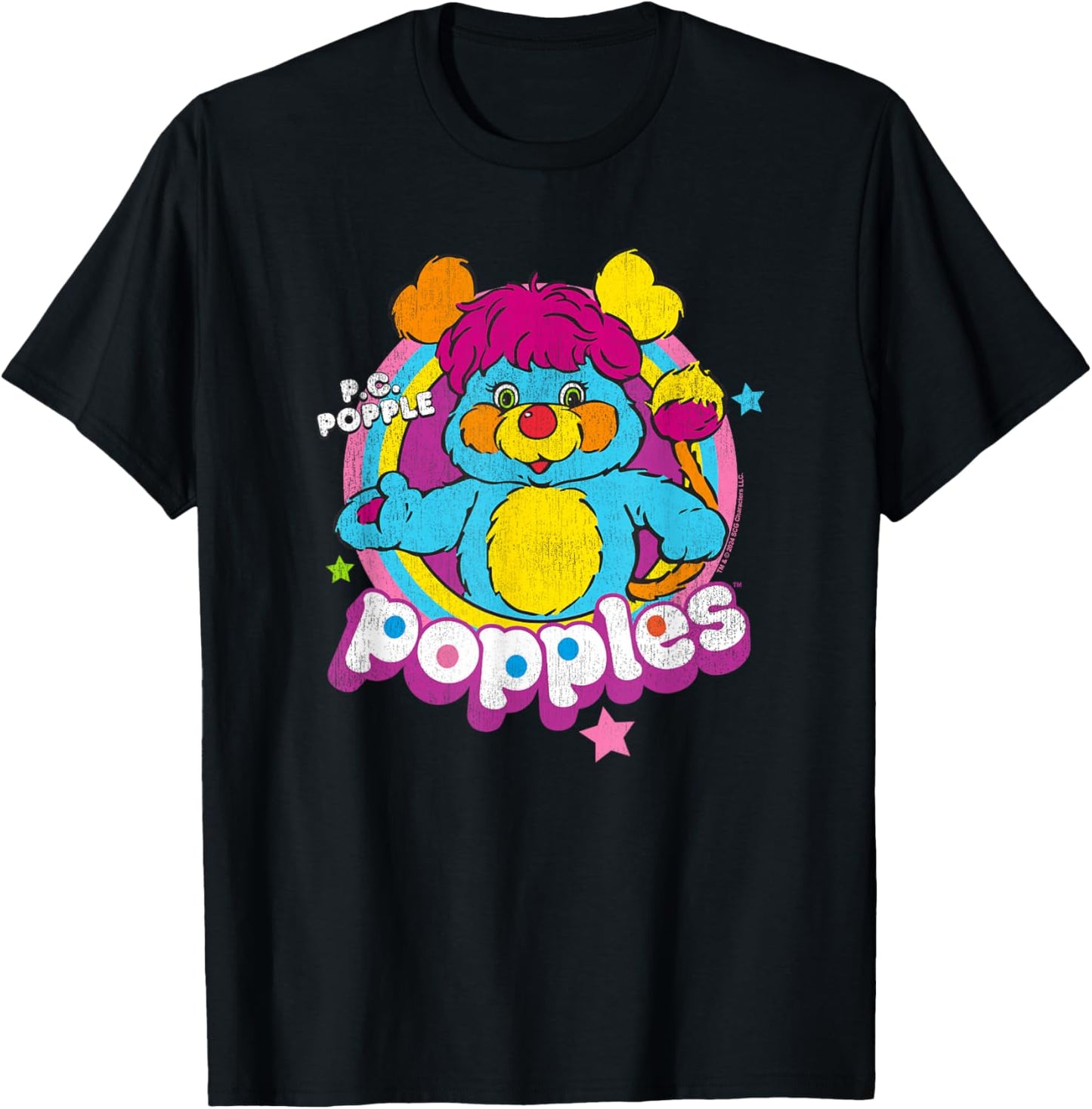 Popples P.C. Popple T-Shirt - T-Shirt | Black