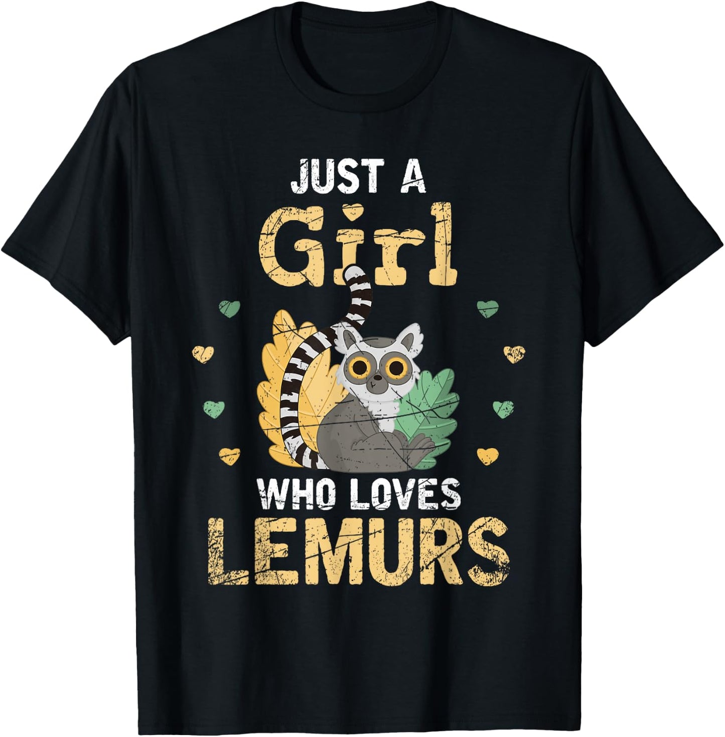 Madagascar Island Zoo Keeper Women Gift Lemur T-Shirt - T-Shirt | Black