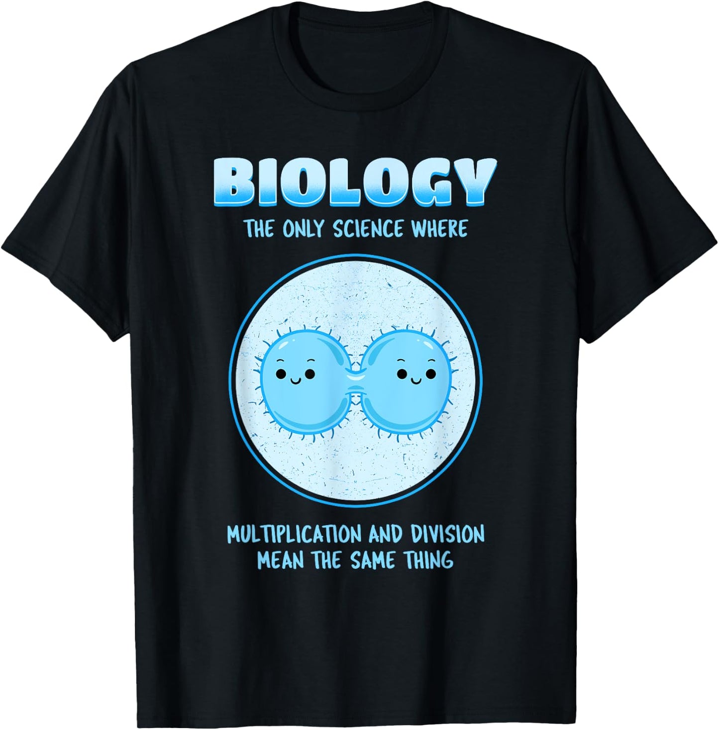 Biology Major Teacher Student Science Geek Biologist Men Women Girls Kids T-Shirt - T-Shirt | Black