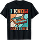 I Know What This Is 80s 90s Party Outfit Retro Men Women T-Shirt - T-Shirt | Black