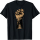Raised Fist Black Power African American BLM Protest Small T-Shirt - T-Shirt | Black