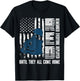 Red Friday Military We Wear Red Support Our troops US Flag T-Shirt - T-Shirt | Black