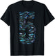 5th Birthday Boy Five-Year-Old Sea Ocean Fish Whale Shark T-Shirt - T-Shirt | Black