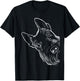 Funny Scottie Dog Scottish Terrier Small T-Shirt - T-Shirt | Black