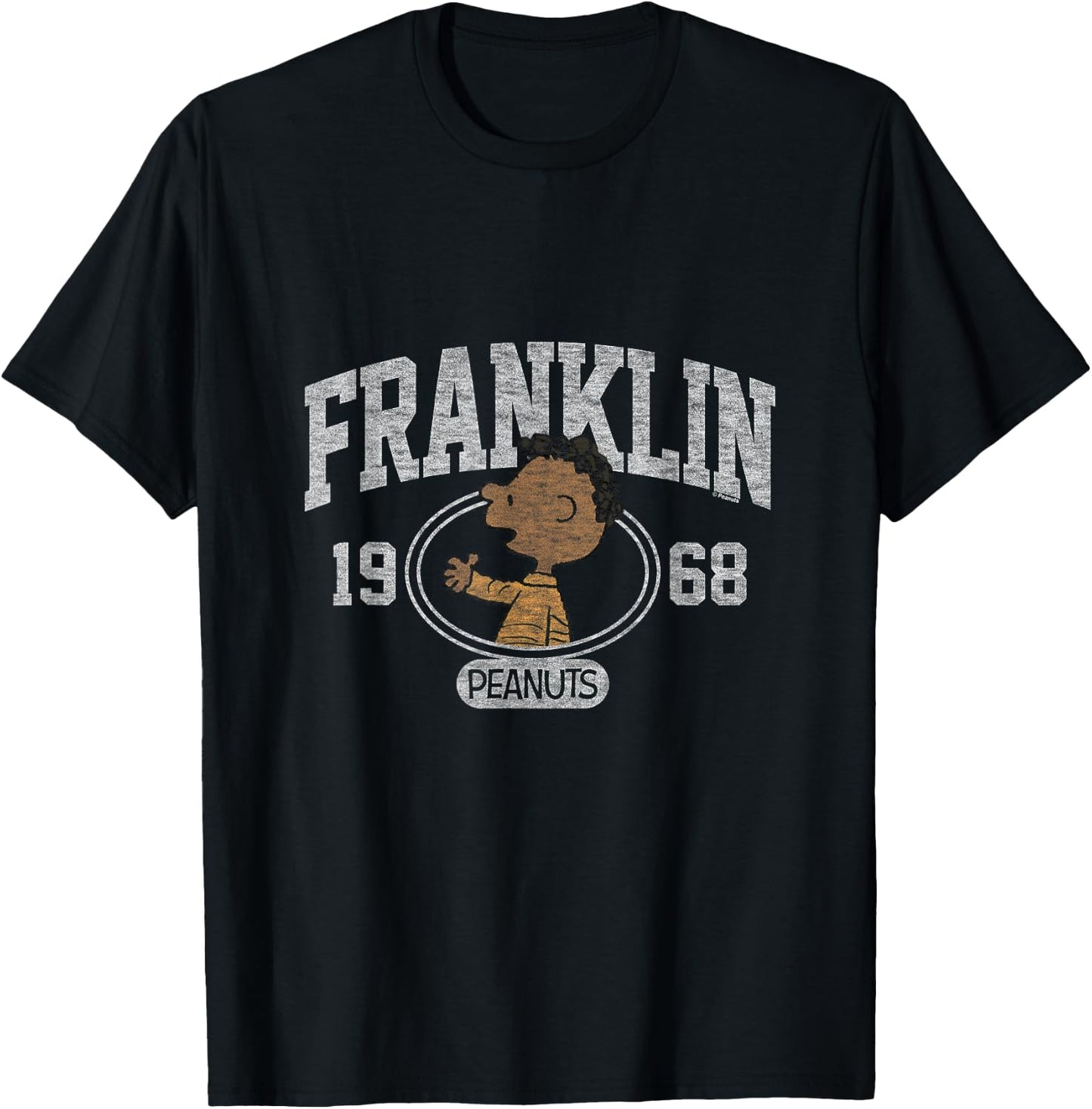 Peanuts - Franklin Collegiate1968 T-Shirt - T-Shirt | Black