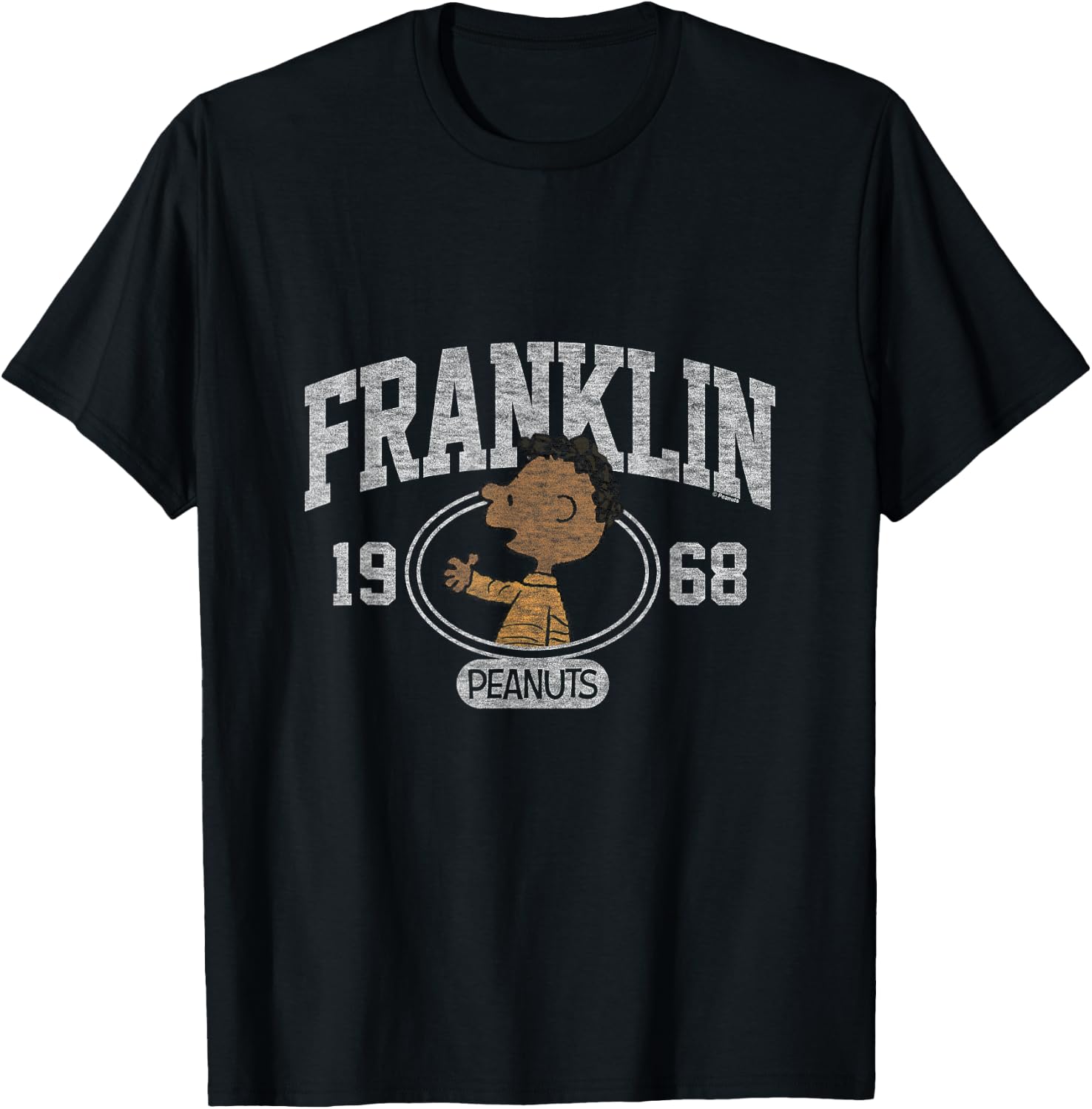 Peanuts - Franklin Collegiate1968 T-Shirt - T-Shirt | Black