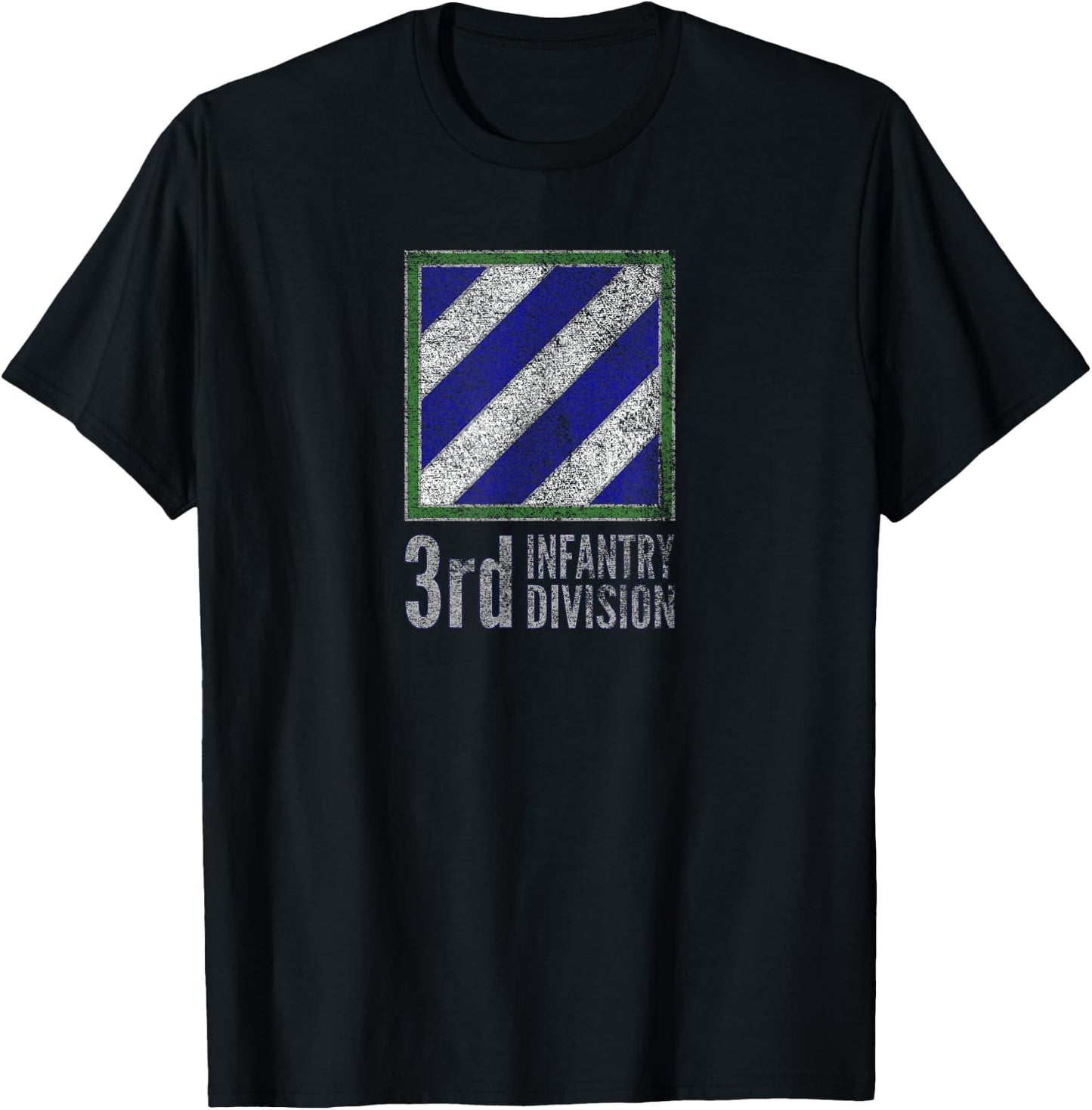 3rd Infantry Division United States Army T-Shirt - T-Shirt | Black