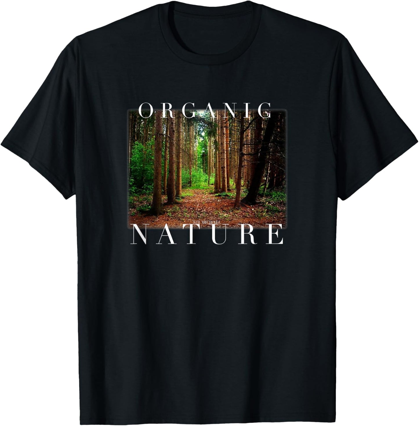 Organic Nature T-Shirt - T-Shirt | Black