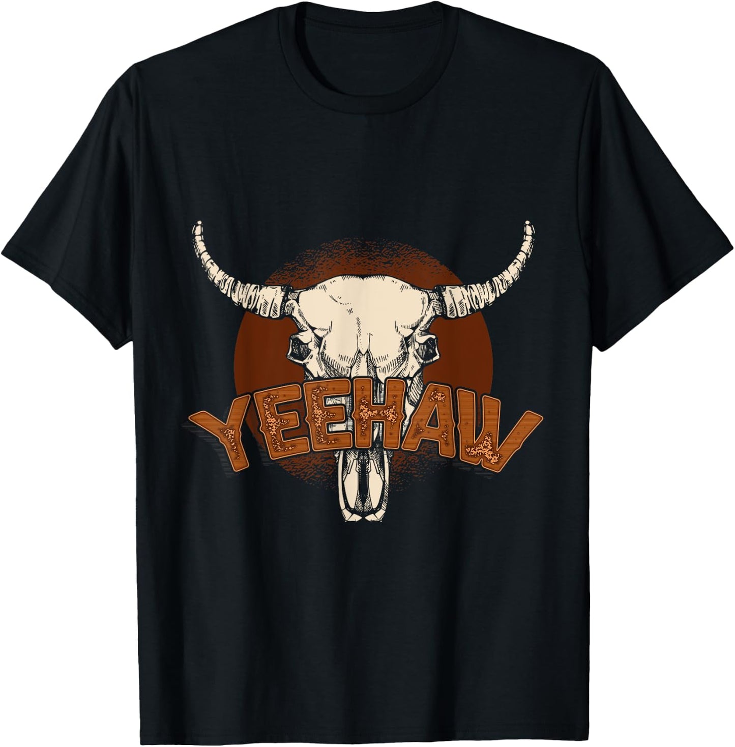Yeehaw Cowboy T-Shirt - T-Shirt | Black