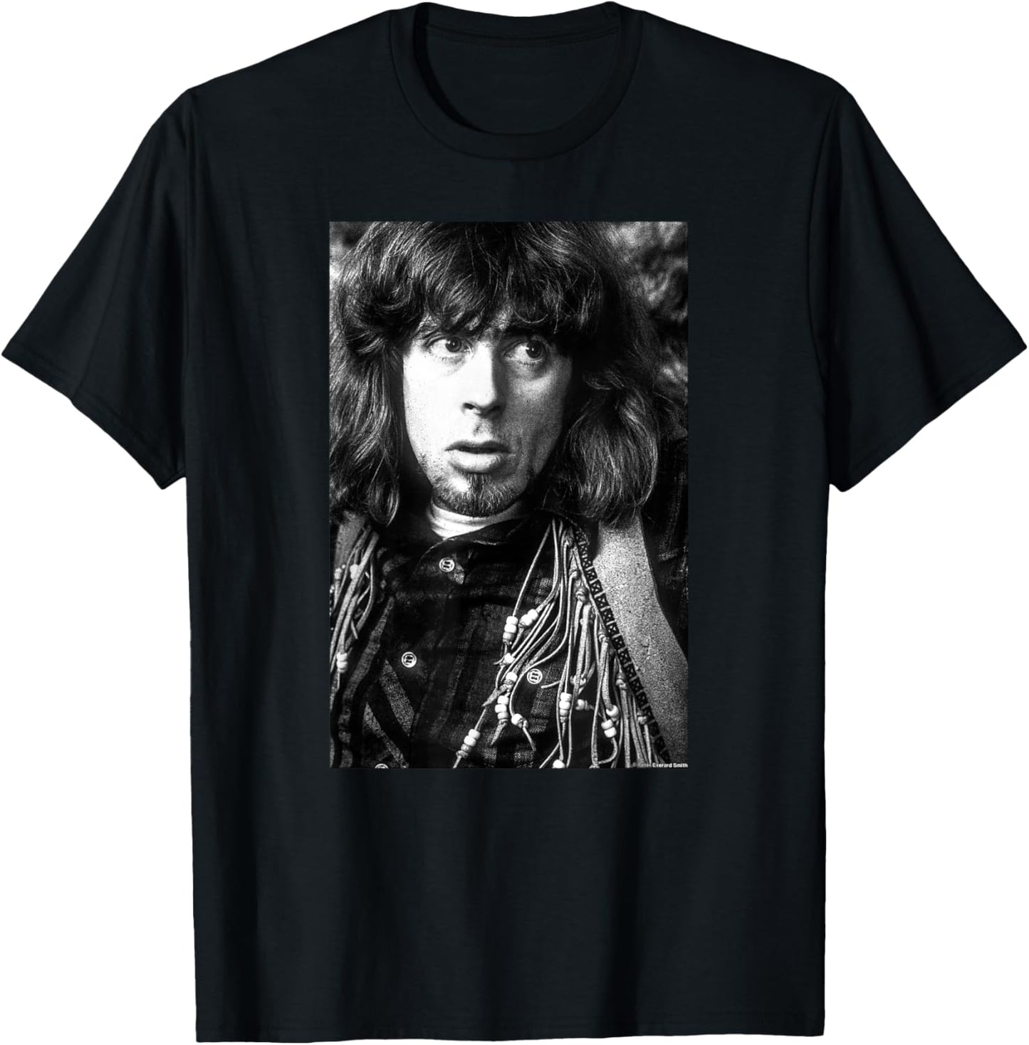 John Mayall Portrait By Everard Smith T-Shirt - T-Shirt | Black
