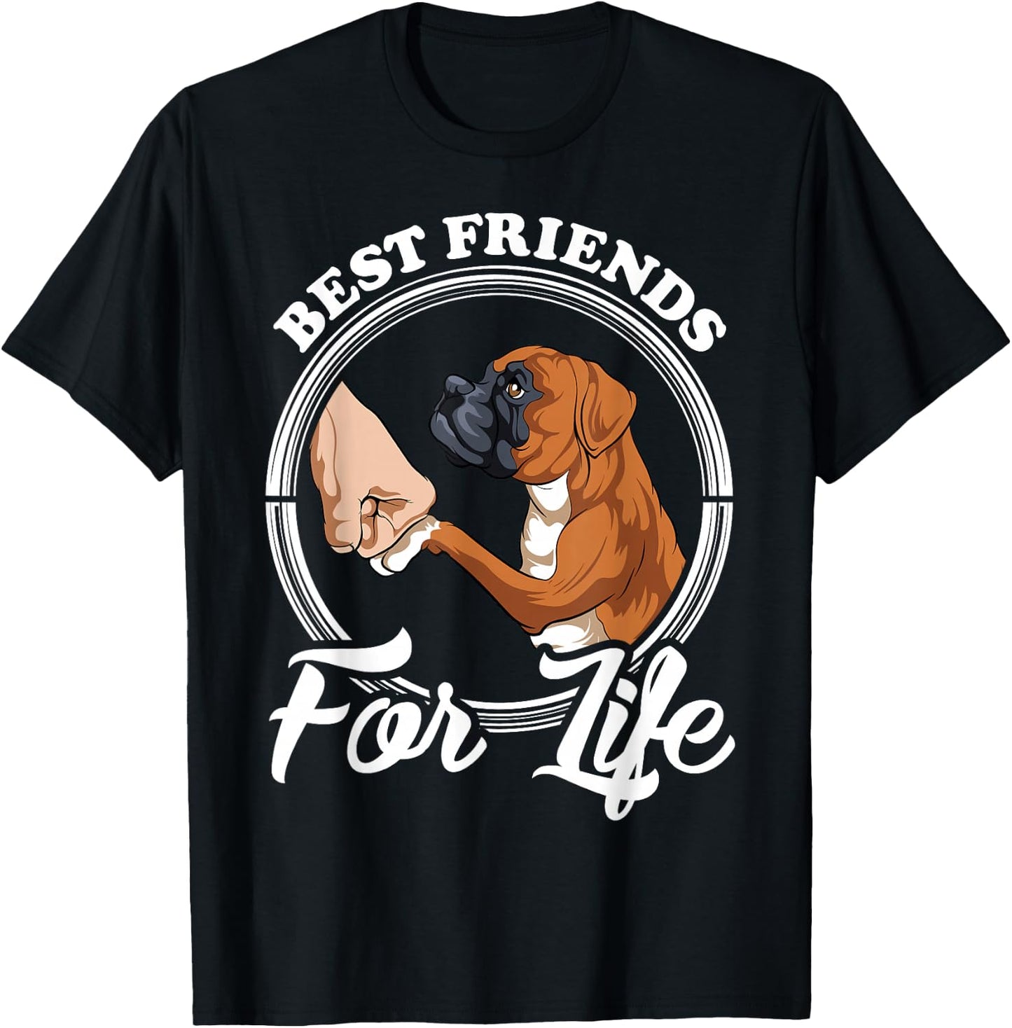 Funny Boxer Dog Shirt Boxer Dog Lover T-Shirt - T-Shirt | Black