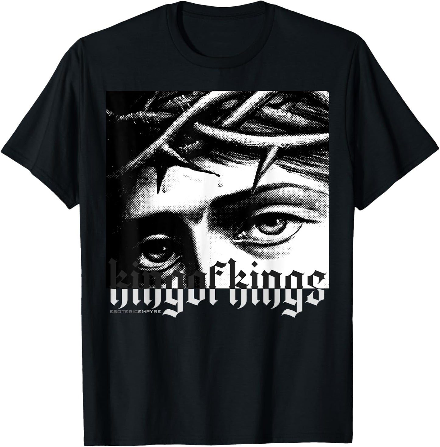 Jesus Christ King of Kings T-Shirt - T-Shirt | Black