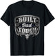 Built Dad Tough American Funny 4th Of July T-Shirt - T-Shirt | Black