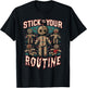 Bodybuilding Powerlifting Weightlifting Fitness Gym T-Shirt - T-Shirt | Black