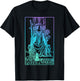 Queen of Wands Tarot Card Rider Waite Witchy T-Shirt - T-Shirt | Black