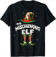 I'm The Mischievous Elf Family Matching Group Christmas T-Shirt - T-Shirt | Black