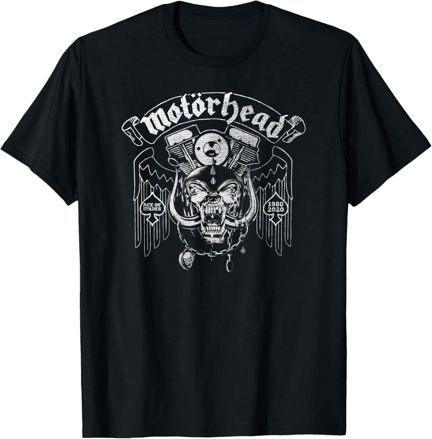 Motörhead - Ace of Spades 1980 T-Shirt - T-Shirt | Black