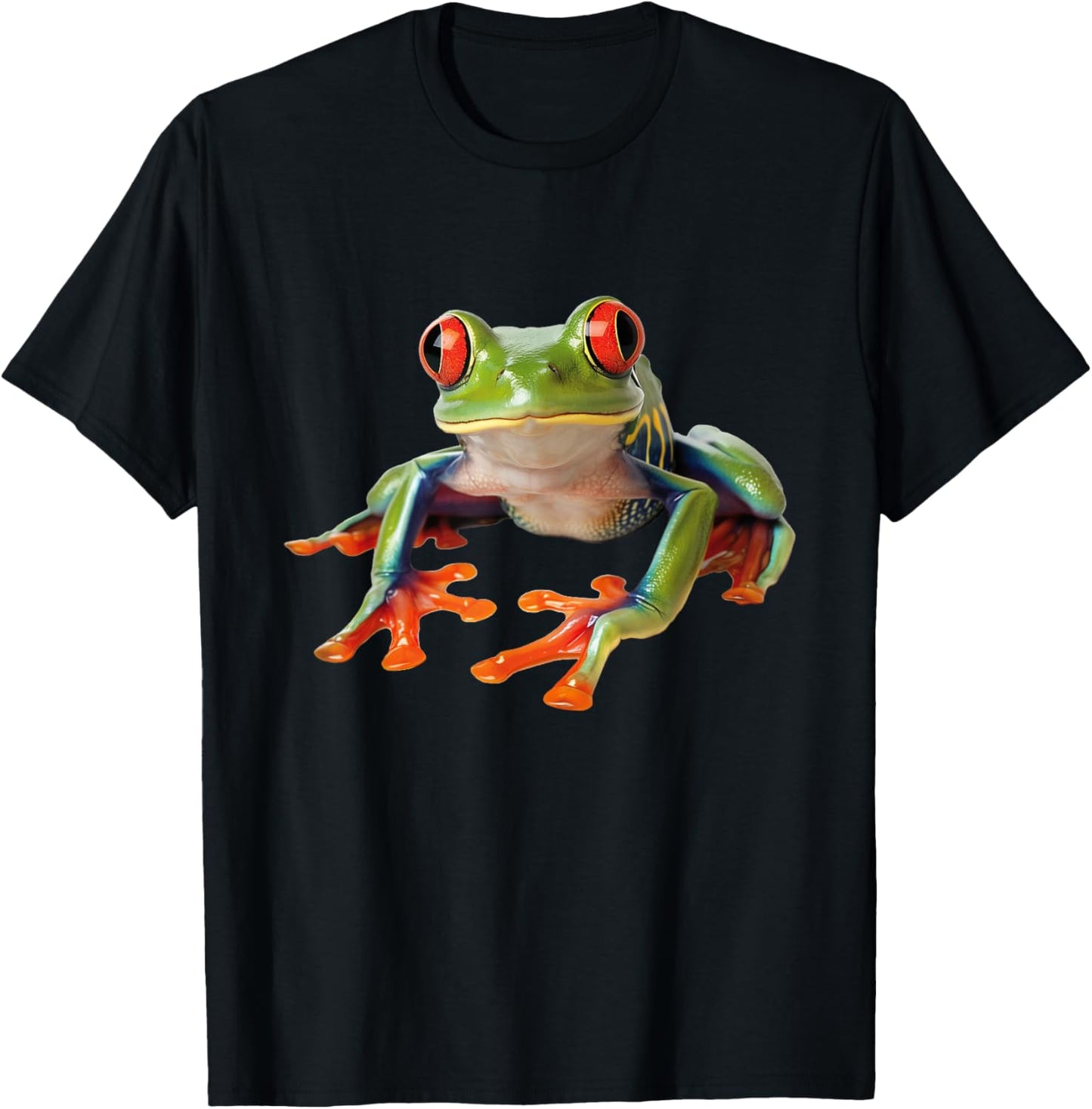 Funny Frog Graphic T-Shirt - T-Shirt | Black