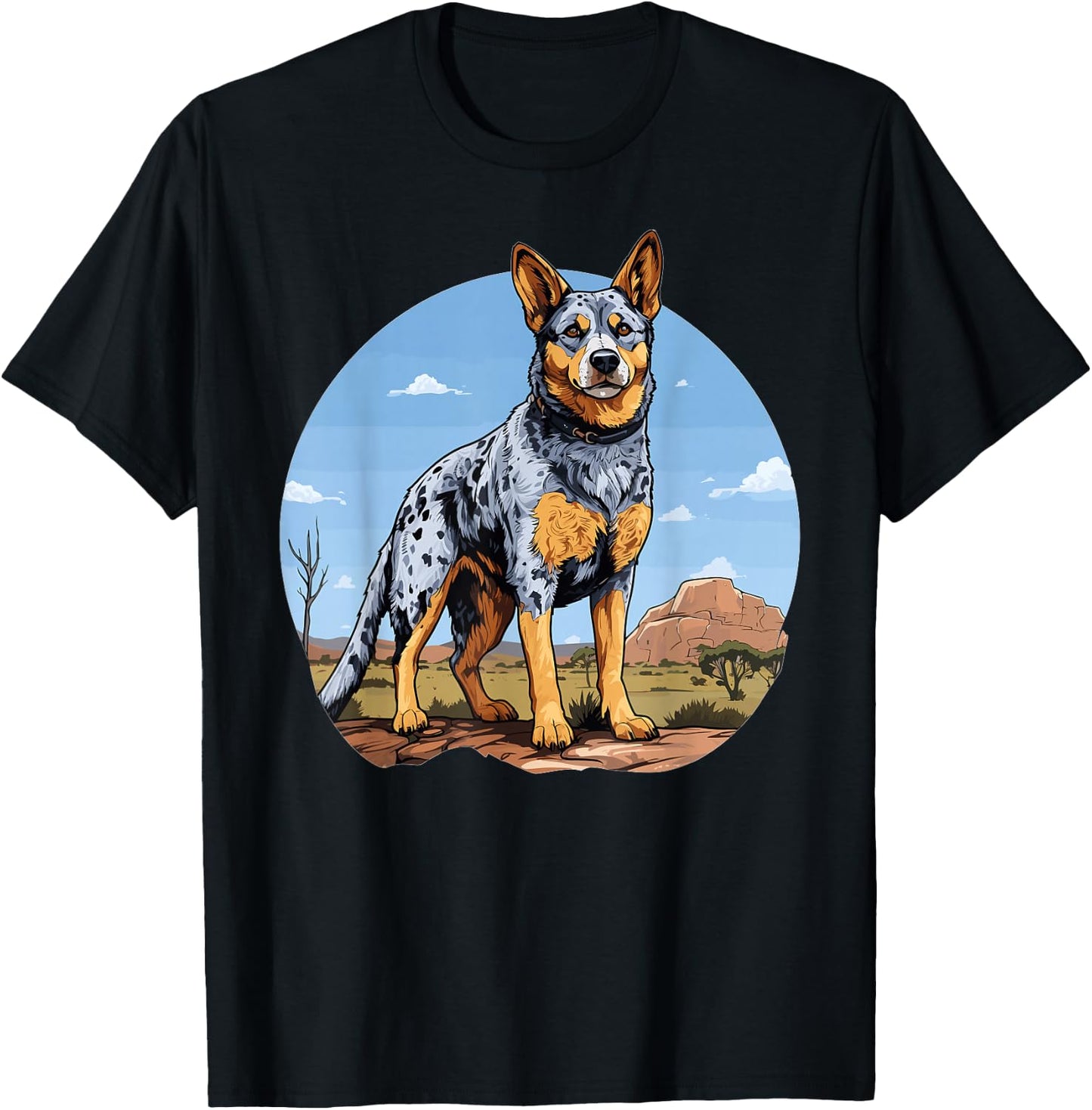 Australian Cattle Dog Mom Dog Australian Cattle Dog T-Shirt - T-Shirt | Black