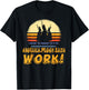 Vintage Angelica, Eliza And Peggy Work Retro style T-Shirt - T-Shirt | Black