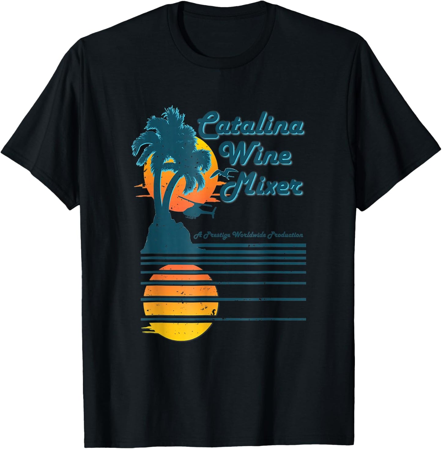Catalina Mixer Wine Shirt T-Shirt - T-Shirt | Black