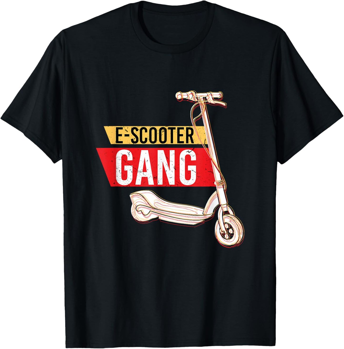 E-Scooter Gang I Scooter Rider Electric Scooter Kickscooter T-Shirt - T-Shirt | Black
