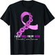 I Wear Purple For My Sister Pancreatic Cancer Awareness T-Shirt - T-Shirt | Black