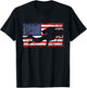 Scuba Diving USA Flag American Patriotic Divers Dive Patriot T-Shirt - T-Shirt | Black